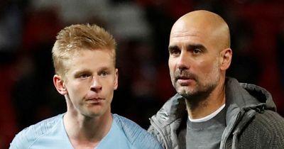 Oleksandr Zinchenko "worried" about family amid Ukraine war as Pep Guardiola speaks out