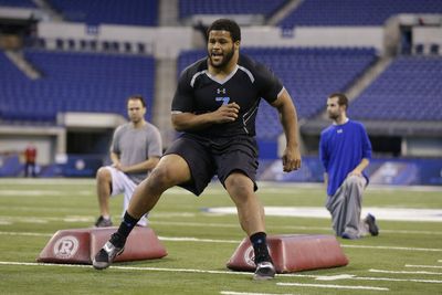 Watch Aaron Donald crush the NFL combine 8 years ago