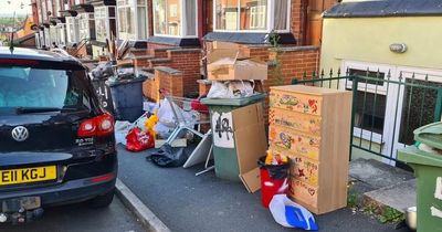 Anger at landlords who 'should do more' to clear up mountains of rubbish at 'Hyde Park Christmas'
