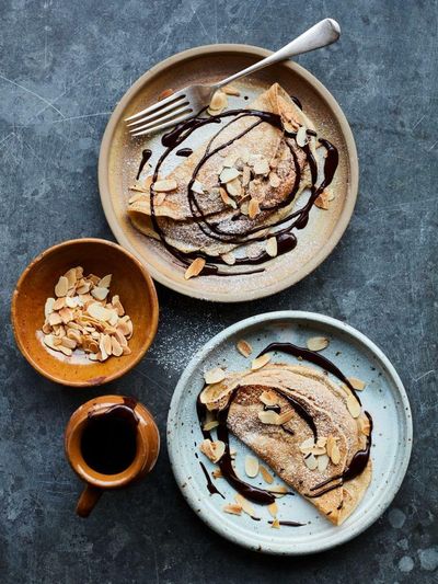 Ravneet Gill’s Pancake Day recipe for chocolate souffle crepes