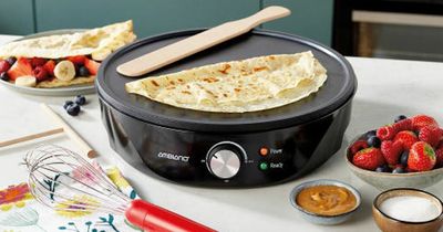 Aldi launch crepe maker under £20 as supermarket named cheapest for Pancake Day