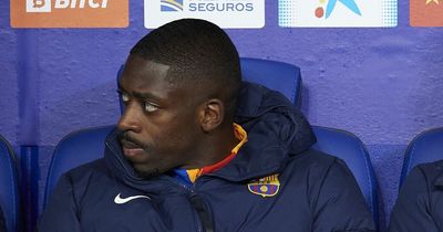 Ousmane Dembele delays Barcelona substitute after forgetting his shirt in dressing room