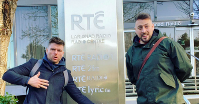 Johnny B of the 2 Johnnies defends duo live on RTE Liveline as he's grilled by host over comments