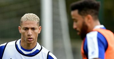 Why Richarlison and Andros Townsend stayed behind in training with new Everton coach