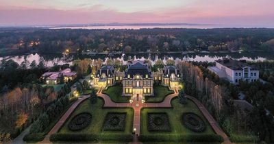 Chilling photos inside abandoned mansions for sale in Kyiv as citizens flee warzone