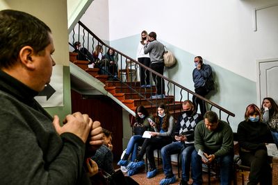Ukraine: ‘There were so many people willing to give blood today’