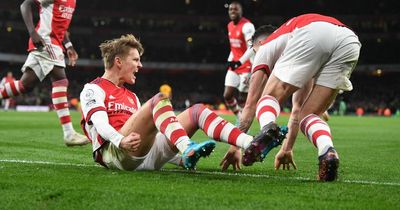 What happened between Martin Odegaard and Granit Xhaka after Arsenal's late winner vs Wolves