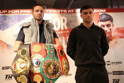 Tempers flare as Josh Taylor and Jack Catterall clash in heated weigh-in ahead of Glasgow clash