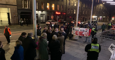 Extinction Rebellion hit Edinburgh to cause chaos at lavish oil company dinner