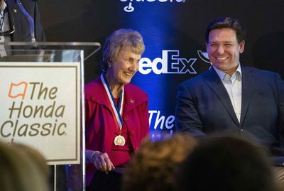 Ron DeSantis awards Barbara Nicklaus Florida Governor’s Medal of Freedom