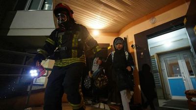 VIDEO: Devastation In Kyiv As Russian Tanks Roll Into Ukrainian Capital