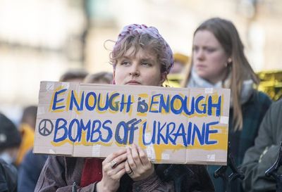 Russian woman living in the UK fears it is the ‘end of our lives as we know them’