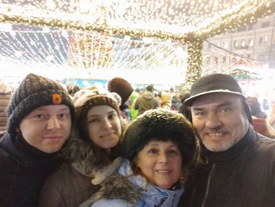 Ukrainian-born lecturer: ‘Will it be the last time I talk to my parents?’