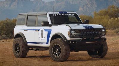 See Hennessey VelociRaptor 400 Bronco Strut Its Stuff In The Desert