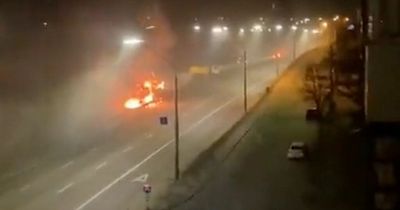 Gunfire and missile strikes rock Kyiv as Russian troops storm Ukraine capital
