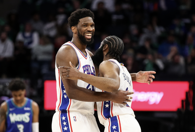 Joel Embiid and James Harden’s first game together was a dominant debut