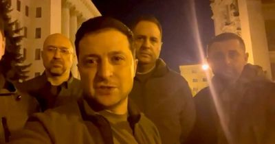 Ukraine president says 'we must withstand night' as Russian troops battle to claim city