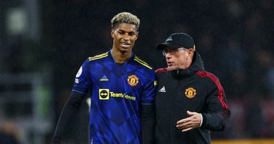Ralf Rangnick tells Marcus Rashford to follow "best example" at Man Utd amid loss of form