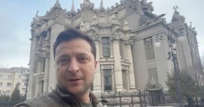 Ukraine president tells US "I need ammunition, not a ride" as he refuses to leave Kyiv