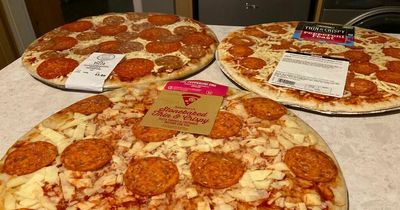 We tried pizza counters at Asda, Sainsbury's and Morrisons and one was just like a real takeaway