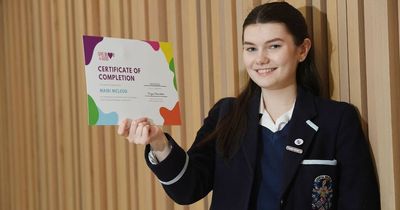 Lanarkshire schoolgirl champions pioneering campaign to persuade young people to give blood