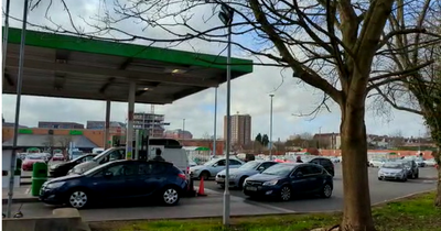 Queues for petrol in Bristol as Ukraine crisis forces fuel prices up