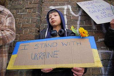 London protesters tell of anger at Putin over Ukraine invasion