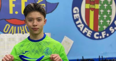 Linfield teen footballer spends week with Spanish La Liga club