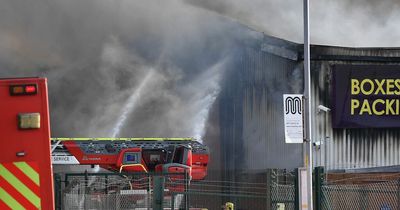 Massive blaze at Stockport self-storage warehouse 'being treated as deliberate ignition'