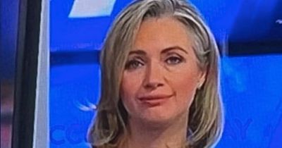 Sky Sports presenter Hayley McQueen leaves fans concerned after 'crying' on air