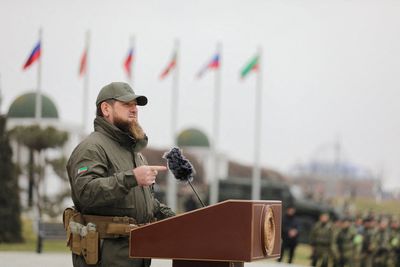 Russia's Chechen leader says his forces deployed in Ukraine