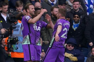 Spurs crush Leeds to keep Premier League top-four hopes alive