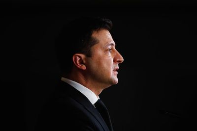 Zelenskyy's unlikely journey from comedy to Ukrainian hero