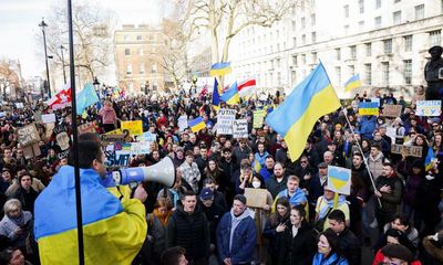 ‘We want more sanctions’: Ukrainians rally in London and across UK