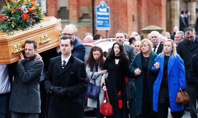 Funeral of DUP’s Christopher Stalford attended by all main parties