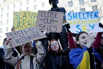 Protests erupt across the UK over Russia’s Ukraine invasion