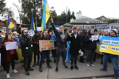 Protests continue in Ireland against Ukraine invasion