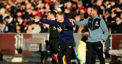 Newcastle United's 'heart and character' pleases Eddie Howe in Brentford win