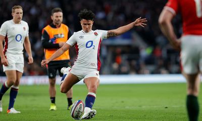 England rely on Marcus Smith accuracy to hold off Wales’s second-half charge