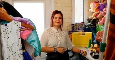 The Cardiff mum running a one-woman charity shop from her home - and everything is free