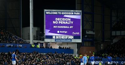 Everton and Liverpool fans in agreement over handball appeal in controversial Man City defeat