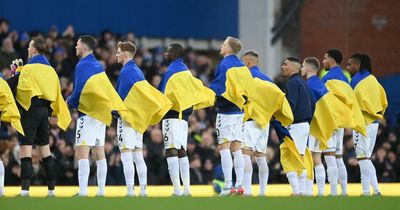 Gary Lineker praises 'incredibly poignant' Ukraine display ahead of Everton versus Man City