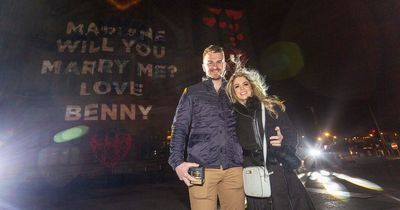 Love shines bright at Derry's Illuminate Festival with surprise marriage proposal