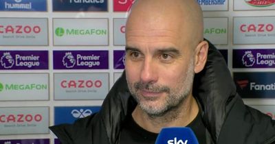 Pep Guardiola delivers blunt verdict on Everton penalty and VAR call against Man City