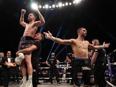 Josh Taylor survives knockdown to beat Jack Catterall with controversial decision win