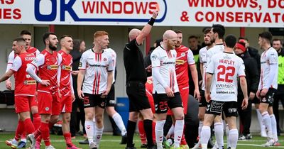 Crusaders manager Stephen Baxter: Throw-in and handbags decided North Belfast derby
