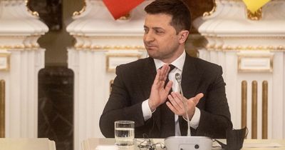 Watch heroic Ukraine President Volodymyr Zelenskyy dazzle on TV's Dancing With Stars in viral video
