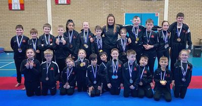 Lanarkshire Karate Academy kids claim big medal haul in Belfast