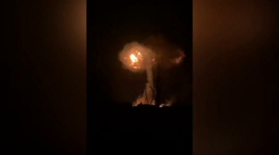 Russia Blows up Gas Pipeline in Ukrain's Kharkiv (Video)