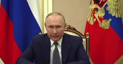 Vladimir Putin praises Russian troops in address to nation as Ukraine fights back